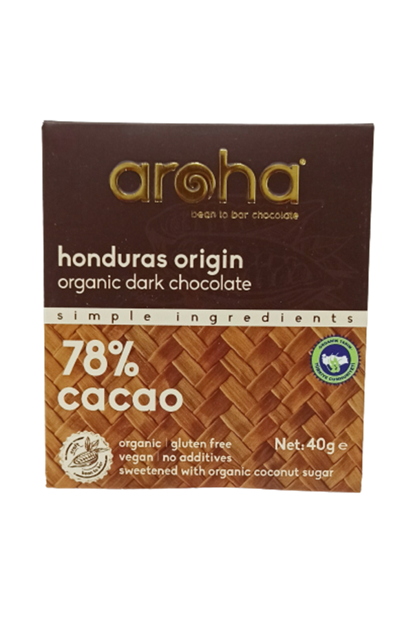Honduras Origin Organik Bitter Çikolata (%78)